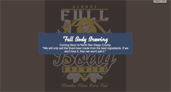 Desktop Screenshot of fullbodybrewing.com